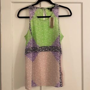 NWT • J Crew floral tank